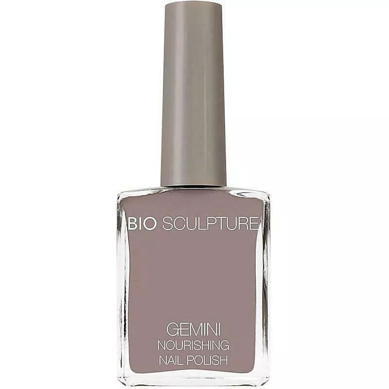 Bio Sculpture Gemini Nail Polish No. 122 Ashes of Roses 14ml – vegan, muted rose mauve nail polish for a soft, elegant manicure