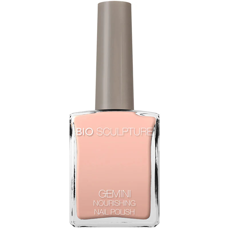 Bio Sculpture Gemini Nail Polish No. 316 A Breath of Fresh Air 14ml – vegan nail polish in a fresh, airy blue shade. Soft, long-lasting pastel blue polish for elegant manicures