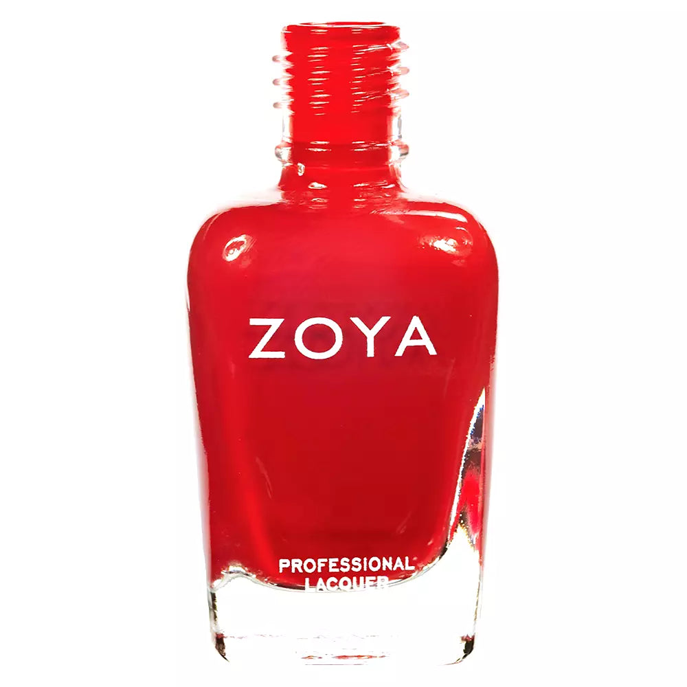 Zoya Nail Polish America 15ml – vegan, classic bright red nail polish for bold, timeless manicures