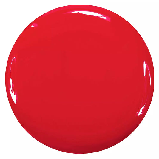 Swatch of Zoya America – creamy, vegan bright red polish for a fresh, statement nail look