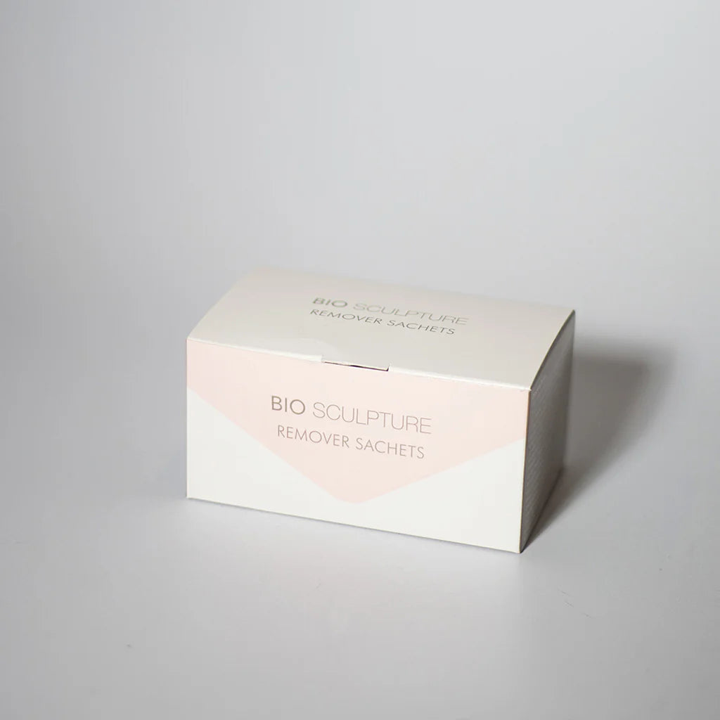 Bio Sculpture EVO Remover Sachets – cruelty-free, professional-grade sachets for easy, mess-free gel polish removal at home or in the salon (pack of 100)