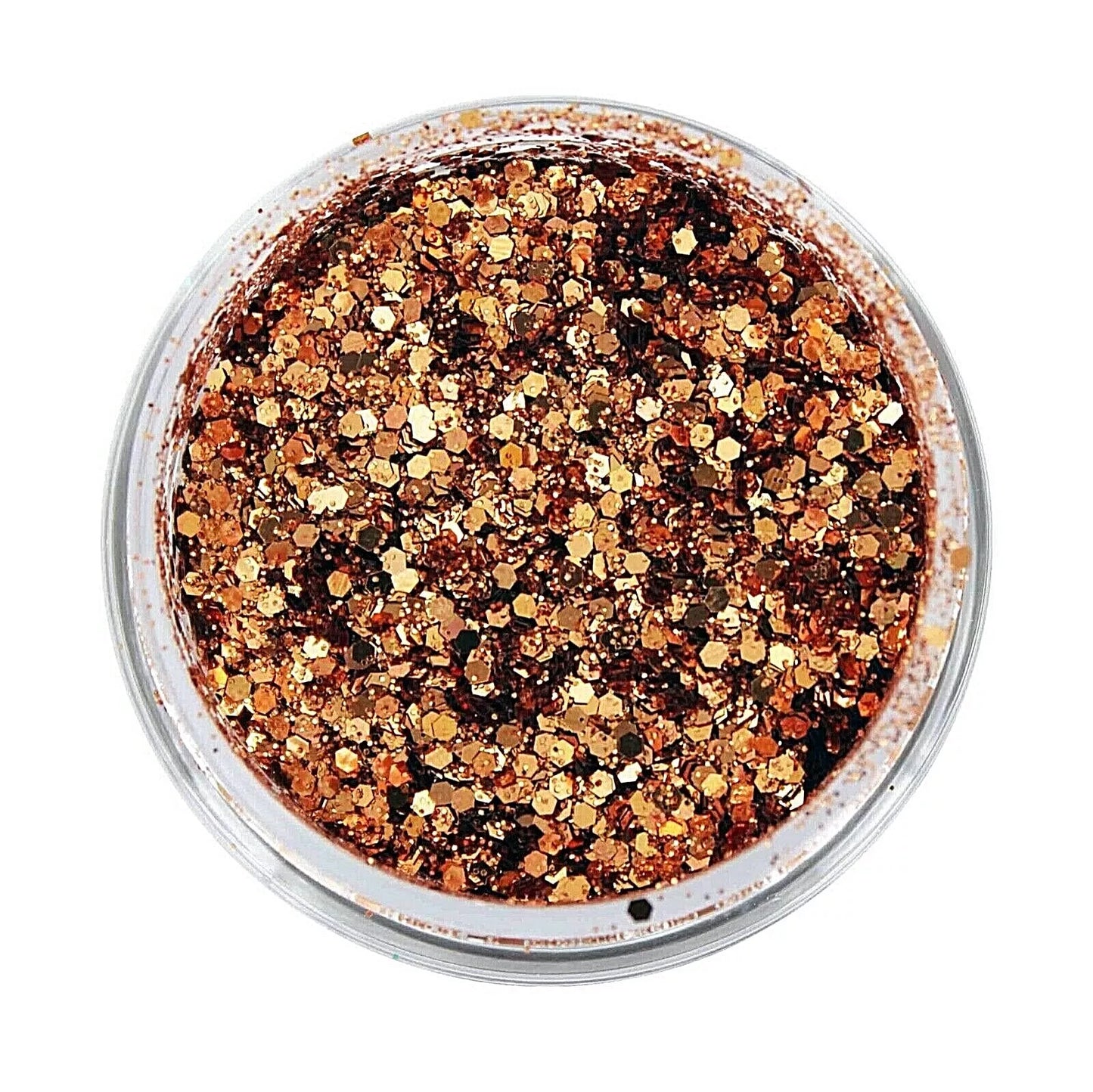 Bio Sculpture Essence Nail Art Glitter Cinnamon Swirl 5g – ultra-fine copper and gold glitter for sparkling, creative nail art designs