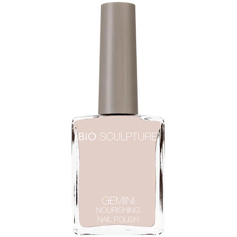 Bio Sculpture Gemini Nail Polish No. 184 Classic Jacquard 14ml – vegan, elegant mauve-brown nail polish for sophisticated manicures