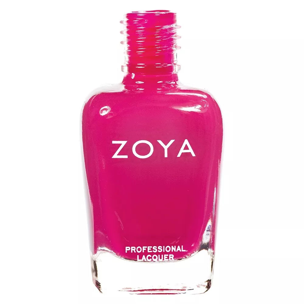 Zoya Nail Polish Dana 15ml – vegan, vibrant fuchsia pink nail polish for bold, modern manicures