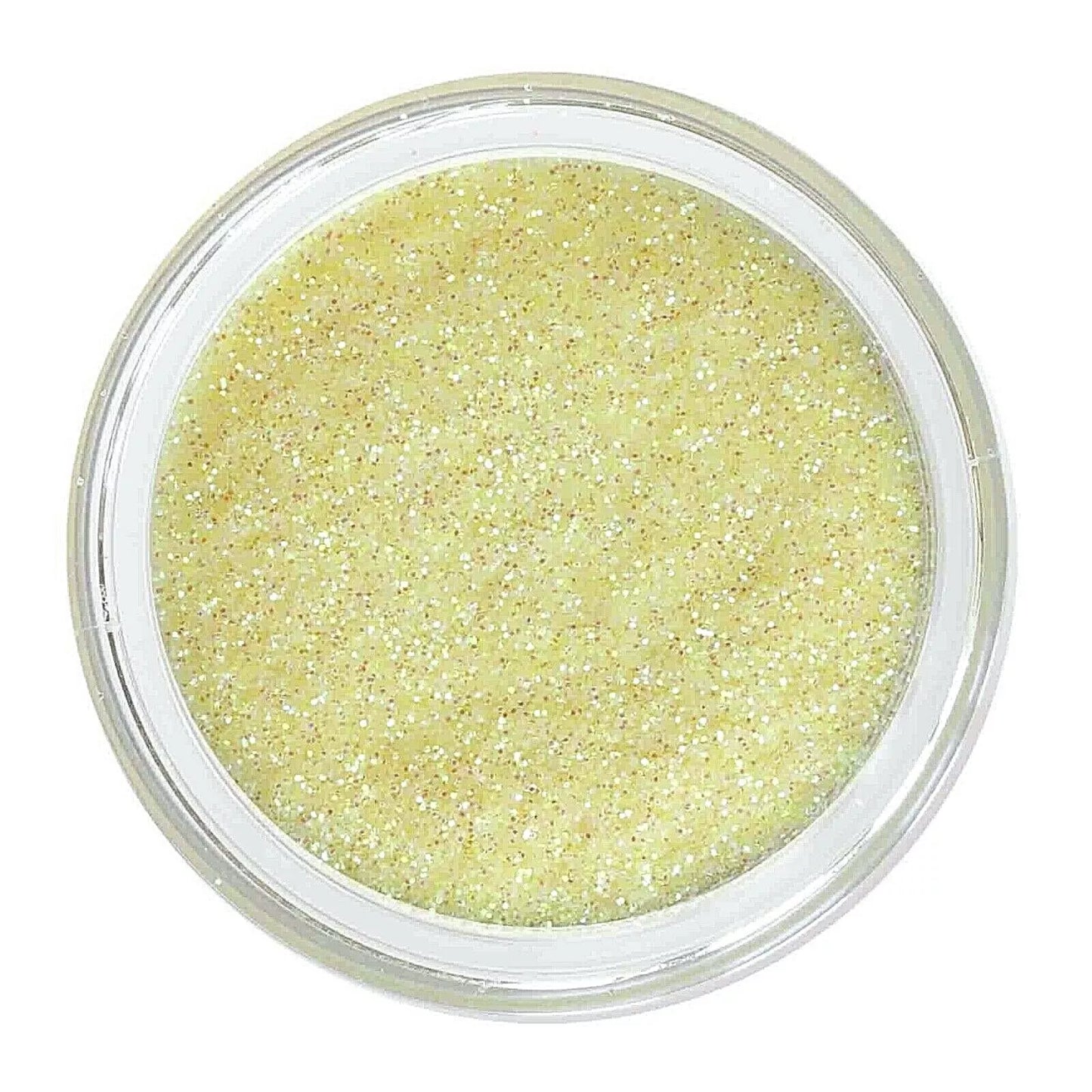 Bio Sculpture Essence Glitter Yellow Bird 5g – ultra-fine yellow glitter for sparkling, creative nail art designs