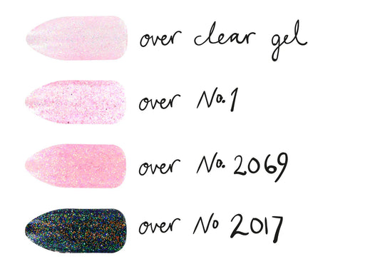 Nail Art Glitter Baby Doll Pink 5g – fine, delicate pink glitter for sparkling nail designs