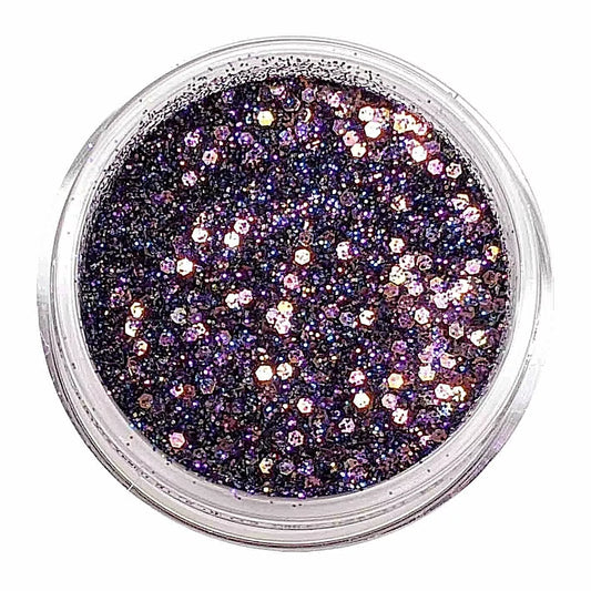 Bio Sculpture Essence Glitter Show Girl 5g – ultra-fine pink and silver glitter for sparkling, creative nail art designs