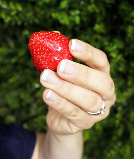 Bio Sculpture French Stencil Pack of Four – reusable nail art stencils for creating precise, salon-quality French manicure designs