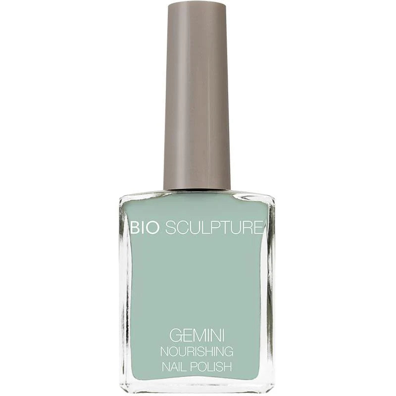 Bio Sculpture Gemini Nail Polish No. 159 Grace – vegan, light mint blue nail polish for a fresh, elegant manicur