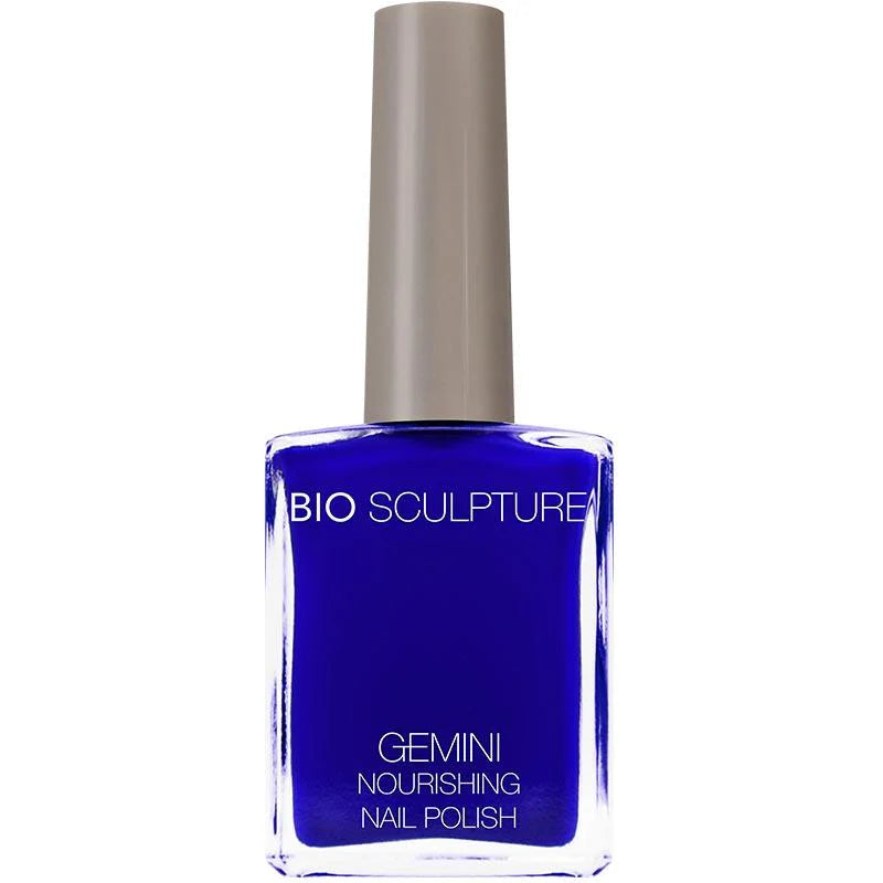 Bio Sculpture Gemini Nail Polish No. 175 Havana Nights 14ml – vegan, deep teal blue nail polish for a bold, elegant manicure