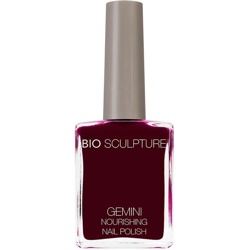 Bio Sculpture Gemini Nail Polish No. 113 Love Potion 14ml – vegan, romantic mauve pink nail polish for a soft, elegant manicure