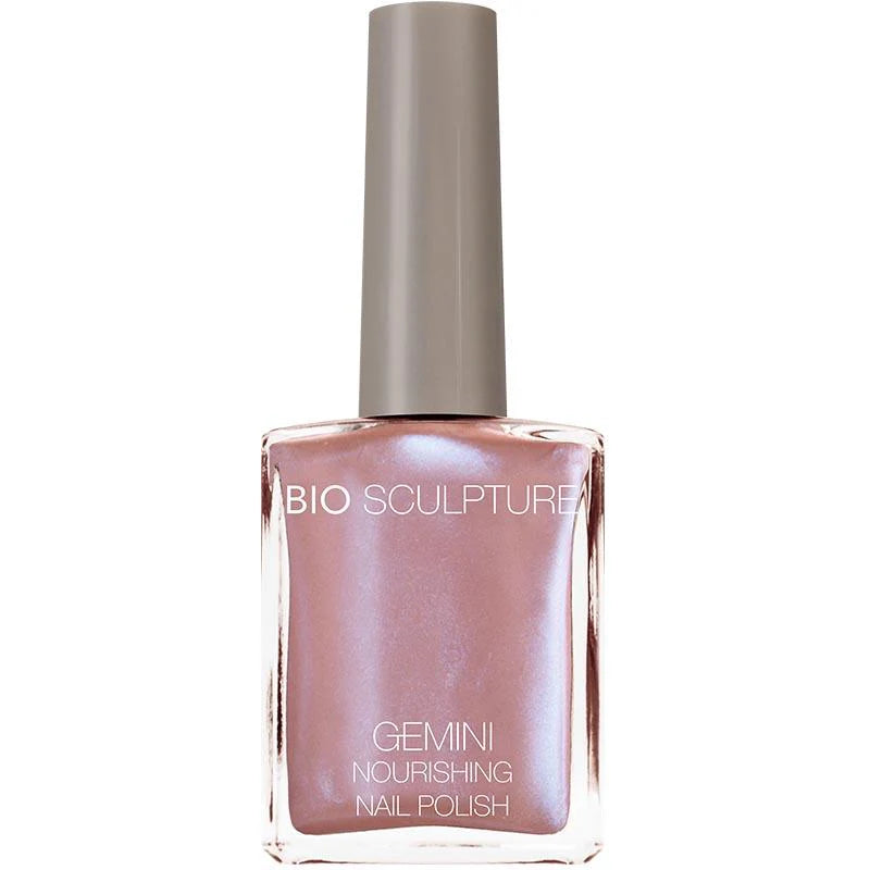 Bio Sculpture Gemini Nail Polish No. 219 Magical Merry-Go-Round – vegan, pearlescent pink nail polish for a luminous, elegant manicure