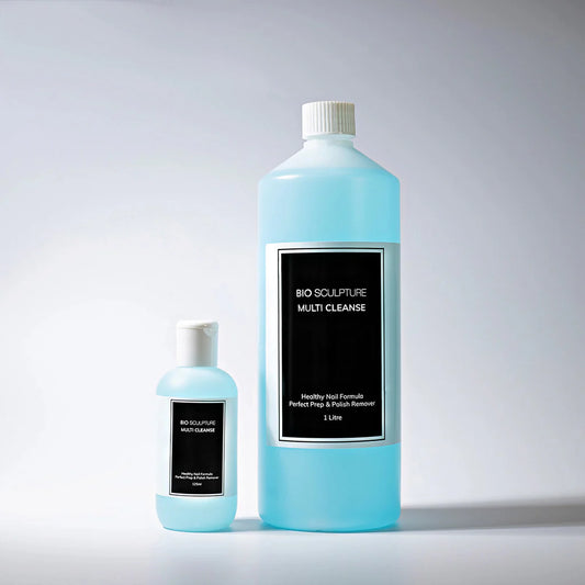 Bio Sculpture Gel Multi Cleanse – cruelty-free, 125ml multi-purpose nail cleanser for thorough nail preparation and salon-quality results