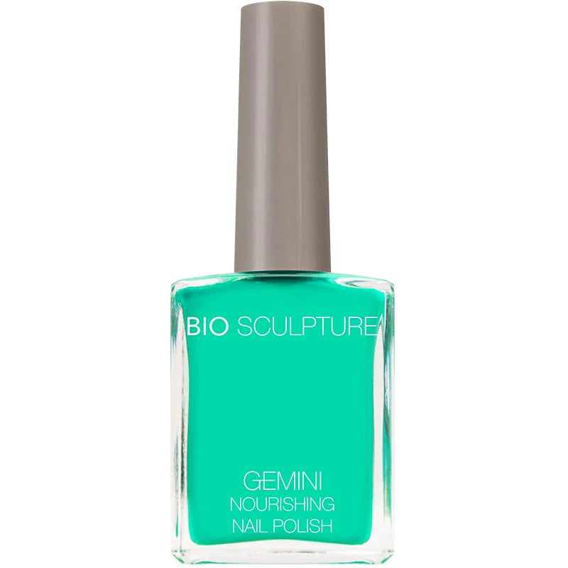 Bio Sculpture Gemini Nail Polish No. 206 All Nighter 14ml – vegan, deep plum nail polish for bold, sophisticated manicures