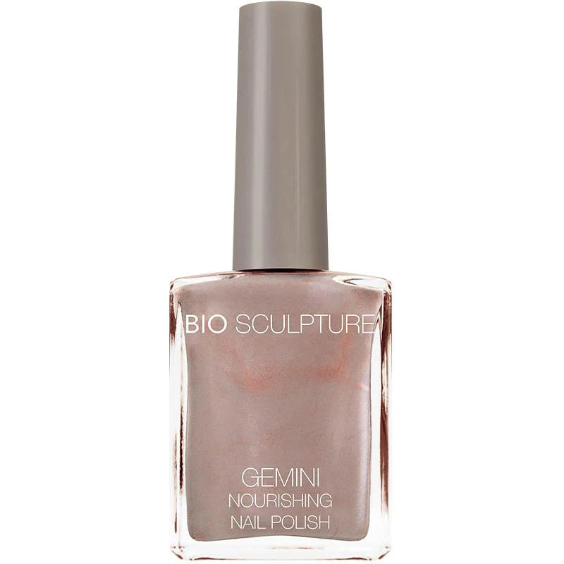 Bio Sculpture Gemini Nail Polish No. 231 Serenity – vegan, cool grey nail polish with pink undertones for a modern, elegant manicure