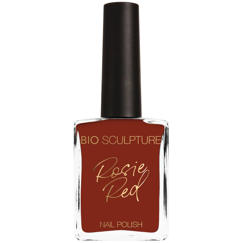 Bio Sculpture Gemini Nail Polish No. 276 Rosi Red 14ml – vegan, classic rosy red nail polish for a bold, elegant manicure