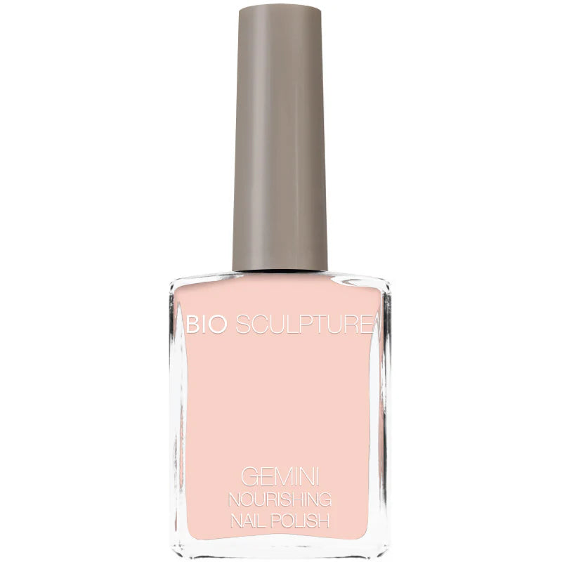 Bio Sculpture Gemini Nail Polish No. 270 Cheery Blossom 14ml – vegan, soft cherry blossom pink nail polish for a fresh, elegant manicure