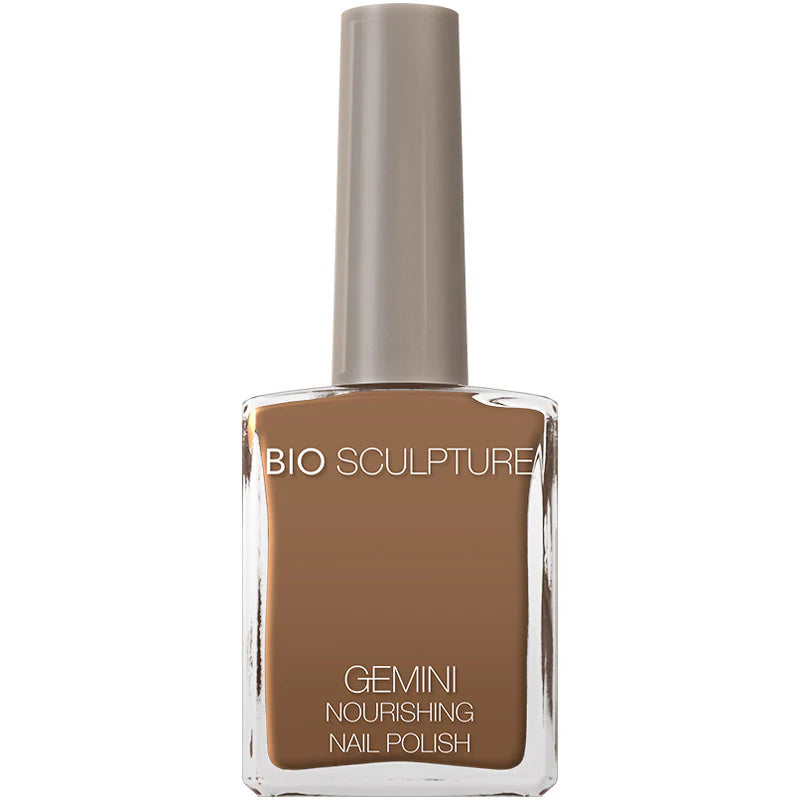 Bio Sculpture Gemini Nail Polish No. 307 Dust at Dusk 14ml – vegan, muted taupe nail polish for a sophisticated, modern manicure