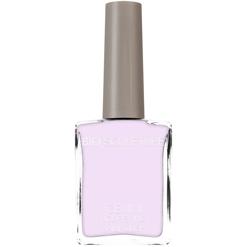 Bio Sculpture Gemini Nail Polish No. 312 Fluttering Lavender 14ml – vegan, lavender purple nail polish for elegant manicures