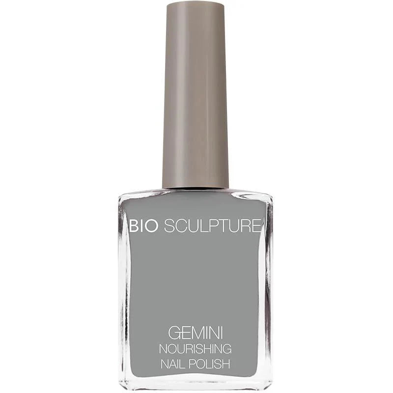 Bio Sculpture Gemini Nail Polish No. 98 Soaring Dove 14ml – vegan, soft dove grey nail polish for a modern, elegant manicure