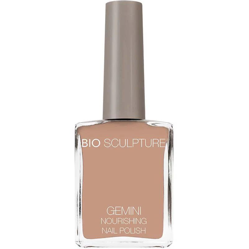 Bio Sculpture Gemini Nail Polish No. 2095 Nude Beige 14ml – vegan, classic nude beige nail polish for a timeless, elegant manicure