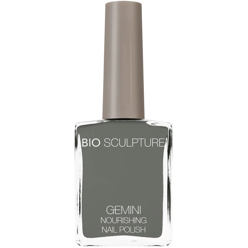 Bio Sculpture Gemini Nail Polish No. 267 Ornamented Arch – vegan, muted mauve-brown nail polish for a sophisticated, elegant manicure