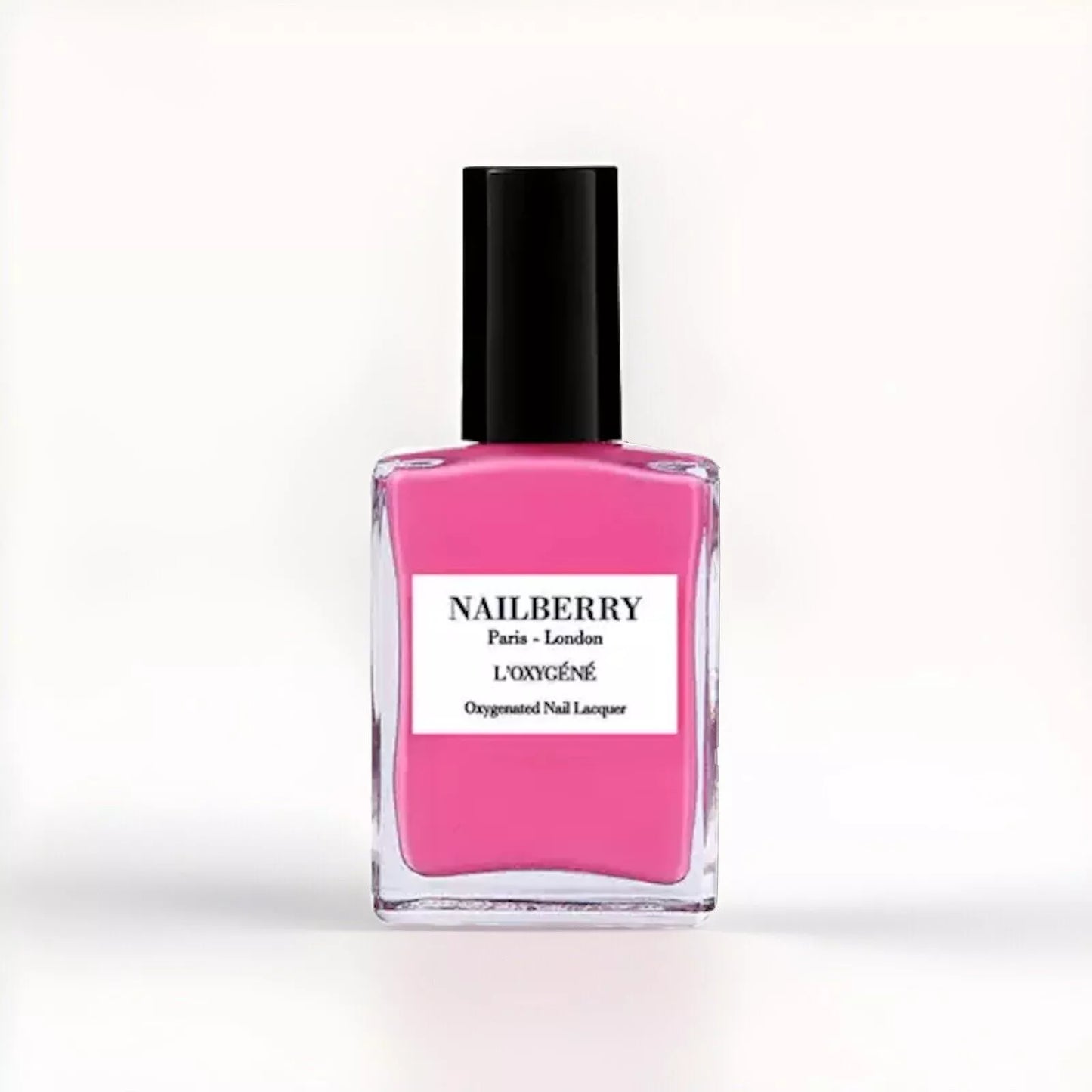 Nailberry L’Oxygéné Oxygenated Nail Polish Pink Tulip 15ml – vegan, breathable pink polish for healthy nails