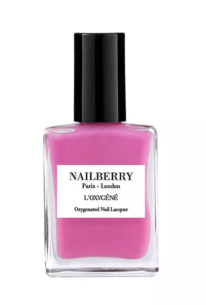 Nailberry L’Oxygéné Oxygenated Nail Polish Pomegranate Juice 15ml – vegan, breathable deep pomegranate red polish for vibrant manicures