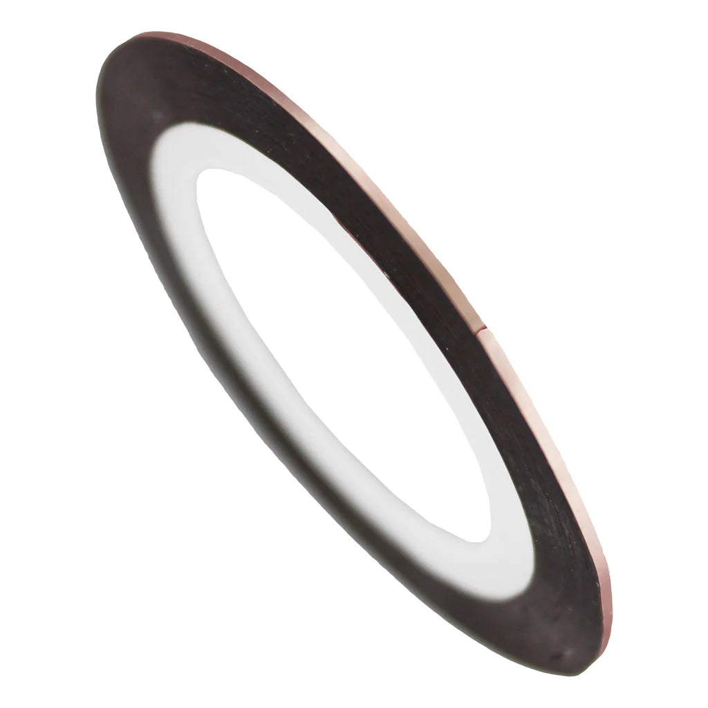Bio Sculpture Rose Gold Striping Tape – ultra-thin rose gold nail art tape for precise, elegant nail designs