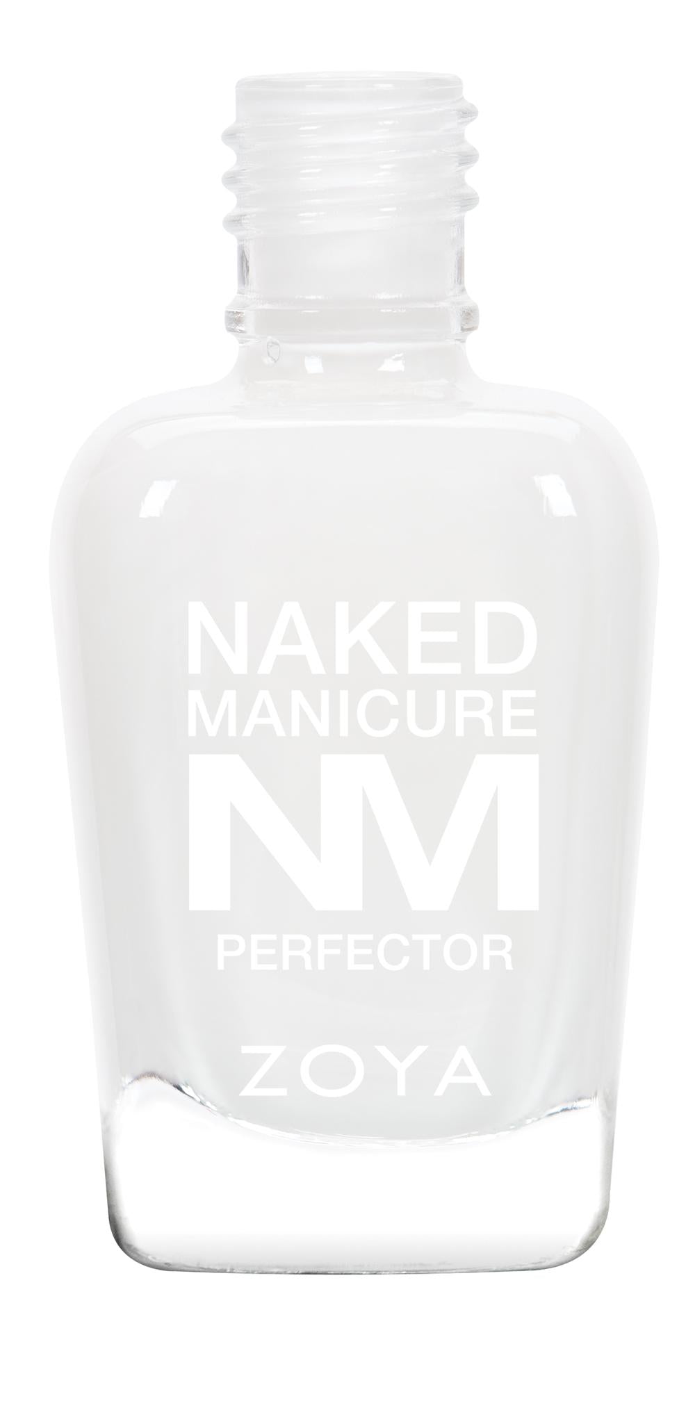 Zoya Naked Manicure White Tip Perfector 15ml – vegan, crisp white nail polish for flawless French manicure tips