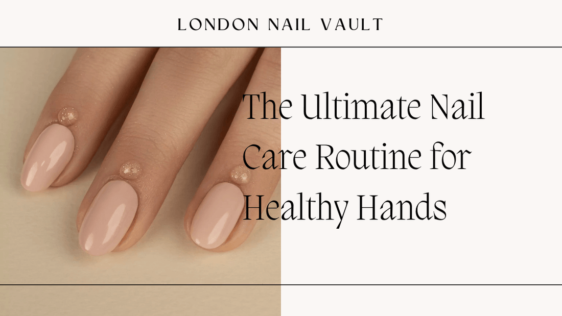 Ultimate nail care routine for healthy hands – step-by-step guide, nourishing treatments, tips for strong nails and soft skin, London Nail Vault blog