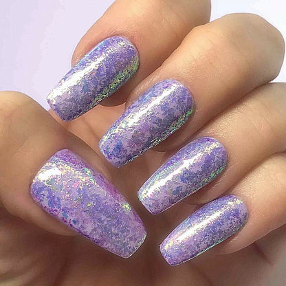 Essence Glitter - Sugared Lilac, 5g for Sweet and Shimmering Nail Art Designs