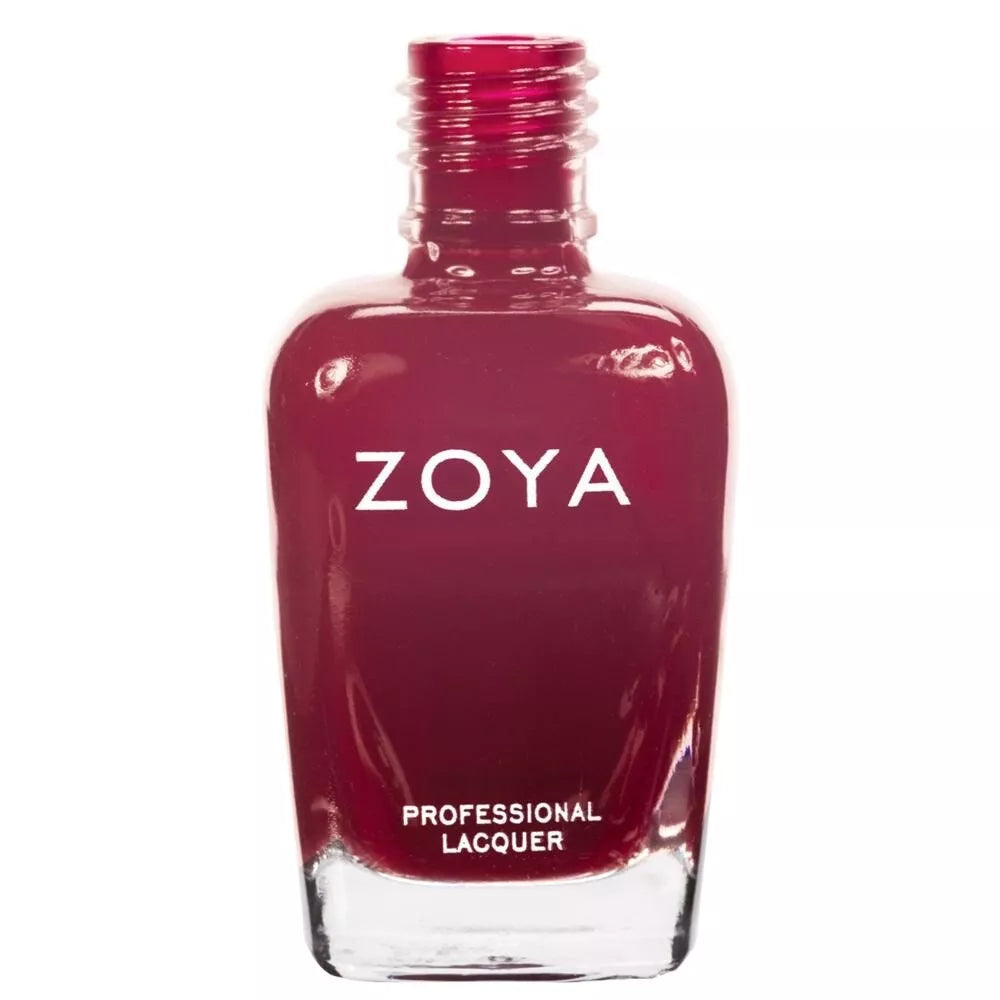 Zoya Nail Polish Dakota 15ml – vegan, classic deep red nail polish for bold, elegant manicures
