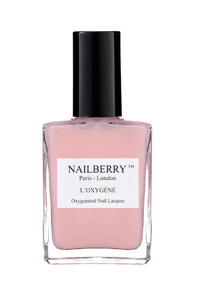 Nailberry L’Oxygéné Oxygenated Nail Polish Elegance 15ml – vegan, breathable soft nude polish for classic manicures