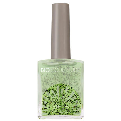 Bio Sculpture Gel Ethos Kiwi Scrub 14ml – vegan, exfoliating nail treatment with natural kiwi extract for smoothing and revitalising nails and cuticles