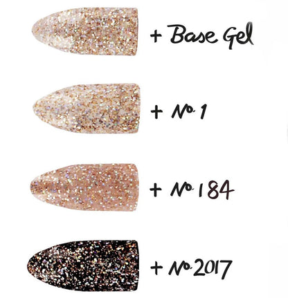 Essence Glitter - Amber Angel, 5g for Sparkling Nail Art Designs