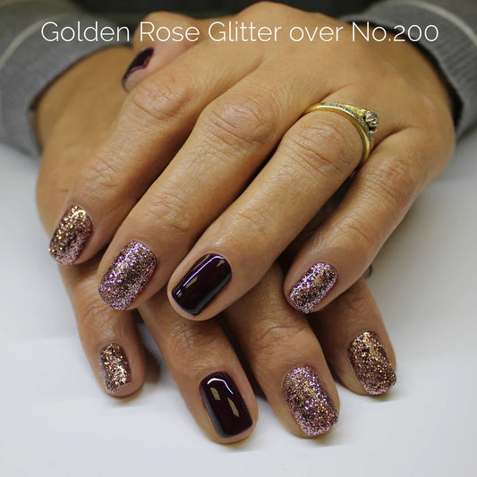 Essence Glitter - Golden Rose, 5g for Elegant and Shimmering Nail Art Designs