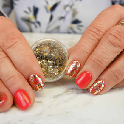 Essence Glitter - Molten Magic, 5g for Fiery and Dazzling Nail Art Designs