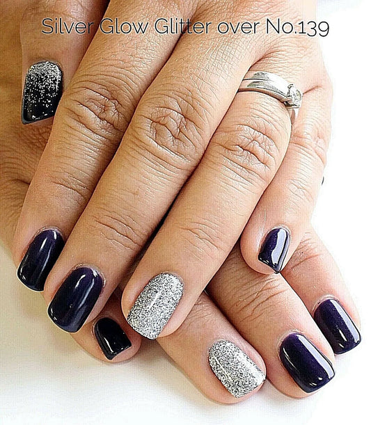 Essence Glitter - Silver Glow, 5g for Luminous and Sparkling Nail Art Designs