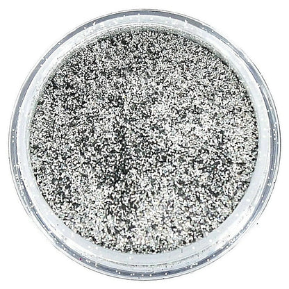 Essence Glitter - Silver Glow, 5g for Luminous and Sparkling Nail Art Designs