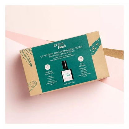 Green Flash LED Nail Polish Essentials Kit - Hortencia | Eco-Friendly Gel Alternative