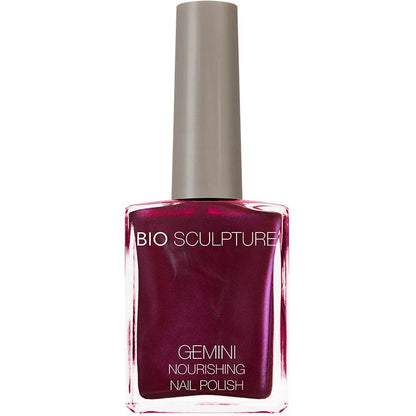 Gemini Nail Polish No. 2018 Plum Passion - Long-Lasting Vegan Colour | 14ml