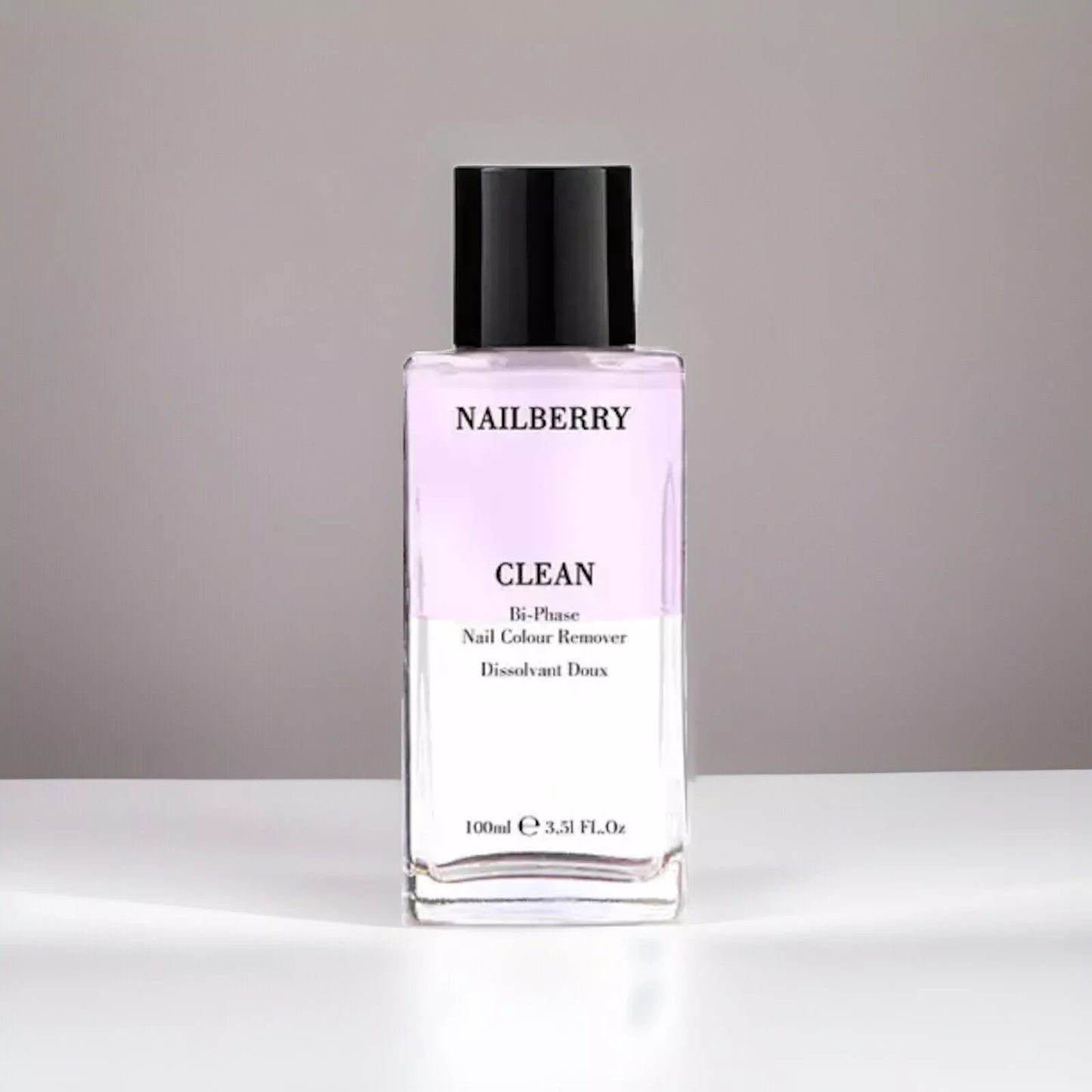 Clean Bi-Phase Nail Colour Remover 100ml | Nourishing and Gentle Formula