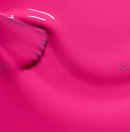 Swatch of Manucurist Petula nail polish – vivid, cruelty-free pink shade for striking, healthy nails