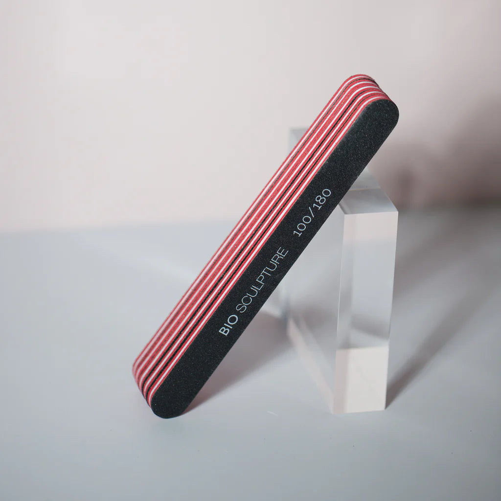 Bio Sculpture Power File Pack – cruelty-free, eco-friendly dual-grit nail files for gentle, effective shaping and finishin