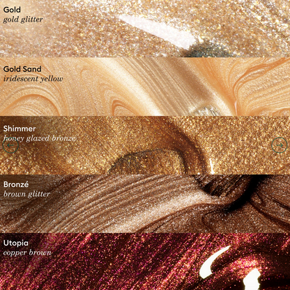 Swatch of Manucurist Paris Green Range Shimmer – radiant, cruelty-free nude shimmer polish for subtle, luminous nails