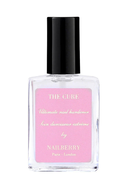 Nailberry The Cure Nail Hardener 15ml – vegan, strengthening nail treatment for harder, healthier nails