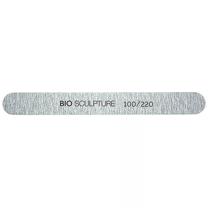 Zebra File - 100/220 Grit (Pack of 5) | Professional Nail Shaping Tools