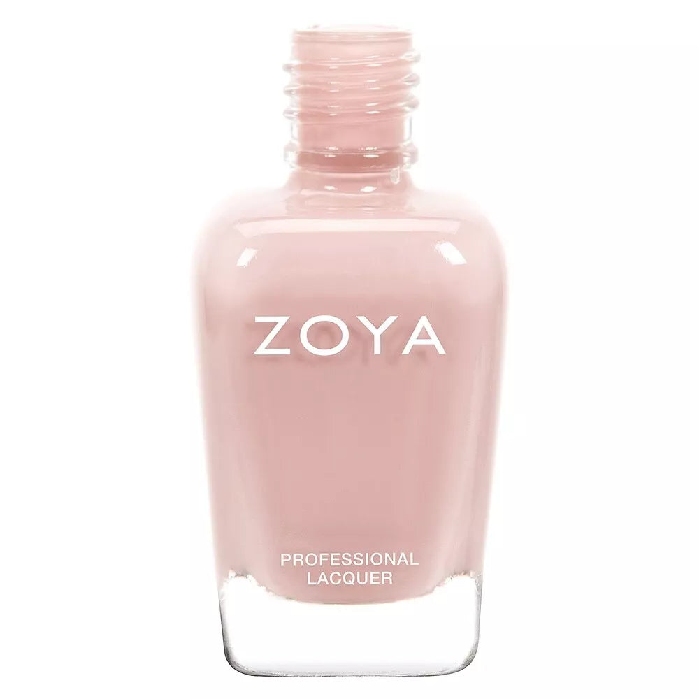 Zoya Nail Polish Rue 15ml – vegan, classic nude pink polish for elegant, everyday manicures