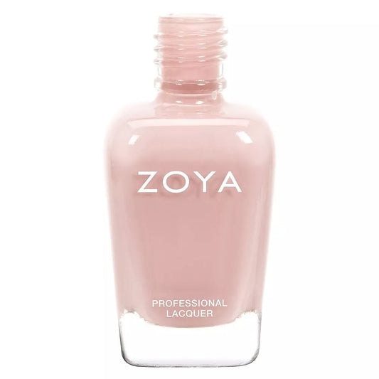 Zoya Nail Polish Rue 15ml – vegan, classic nude pink polish for elegant, everyday manicures
